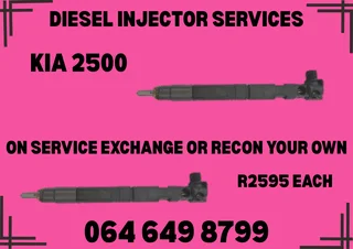 Kia 2500 Diesel Injectors For Sale Or Recon Your Own Copper Washers Included