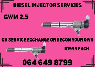 Gwm 2.8 Diesel Injectors With Copper Washers For Sale Or Recon Your Own