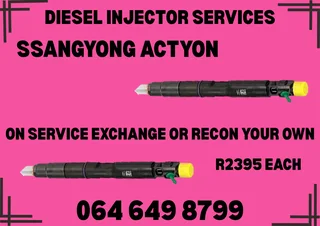 Ssangyong Actyon Diesel Injectors For Sale On Exchange 6 Months Warranty Included