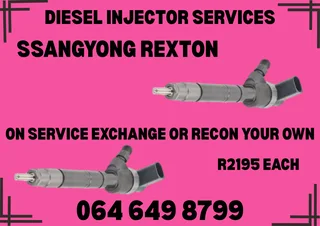 Ssangyong Rexton Diesel Injectors For Sale Or Recon Your Own