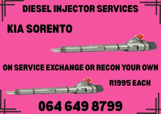 Kia Sorento Diesel Injectors With Copper Washers For Sale 6 Months Warranty