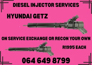We Can Recon Your Hyundai Getz Diesel Injectors