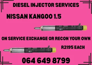 We Can Recon Your Nissan Kangoo 1.5 Diesel Injectors Copper Washers Included