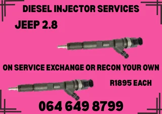 Jeep 2.8 Diesel Injectors For Sale On Exchange Or Recon Your Own Copper Washers Included