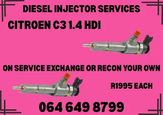 WE TEST AND RECONDITION A WIDE VIRATY OF DIESEL INJECTORS 6 MONTHS WARRANTY INCLUDED