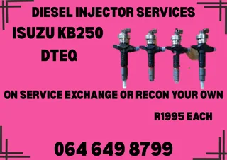 We Test And Recondition A Wide Varity Of Diesel Injectors Courier Nation Wide