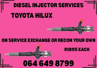 WE TEST AND RECONDITION A WIDE VARITY OF DIESEL INJECTORS COPPER WASHERS AND WARRANTY INCLUDED