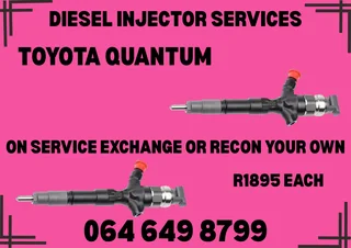 We Test And Recondition A Wide Varity Of Diesel Injectors 6 Months Warranty Included