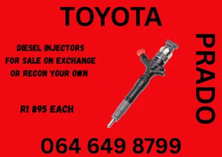 Toyota Prado Diesel Injectors For Sale On Exchange Washers Included