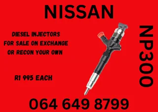 Nissan Np300 Diesel Injectors For Sale On Exchange Copper Washers And Warranty Included