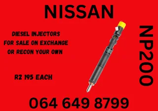 Nissan Np200 Diesel Injectors For Sale Or Recon Your Own
