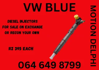 We Can Recon Your Vw Blue Motion Delphi Diesel Injectors Copper Washers Included