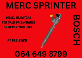 We Can Recon Your Merc Sprinter Bosch Diesel Injectors Copper Washers And Warranty Included