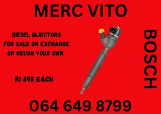 Merc Vito Bosch Diesel Injectors For Sale On Exchange Or Recon Your Own