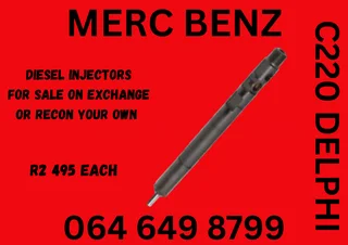 Merc Benz C220 Delphi Diesel Injectors For Sale On Exchange