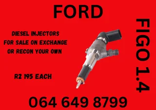 Ford Figo 1.4 Diesel Injectors With Copper Washers For Sale On Exchange Or Recon Your Own