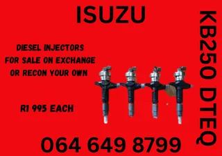 Isuzu Kb250 Dteq Diesel Injectors With Copper Washers For Sale  6 Months Warranty Included