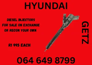 We Can Recon Your Hyundai Getz Diesel Injectors Copper Washers Included