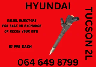 Hyundai Tucson 2l Diesel Injectors For Sale On Exchange Copper Washers Included