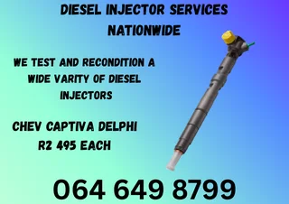 Chev Captiva Delphi Diesel Injectors With Copper Washers For Sale On Exchange Or Recon Your Own
