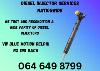 We Can Recon Your Vw Blue Motion Delphi Diesel Injectors Copper Washers Included
