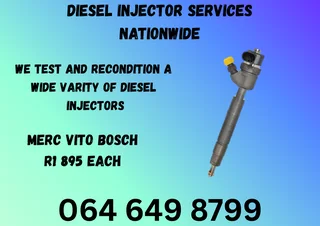 Merc Vito Bosch Diesel Injectors For Sale On Exchange Or Recon Your Own