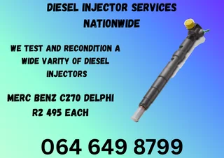 Merc Benz C270 Delphi Diesel Injectors For Sale On Exchange Copper Washers Included