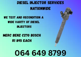 Merc Benz C270 Bosch Diesel Injectors For Sale On Exchange 6 Months Warranty Included