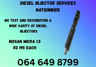 Nisssan Micra 1.5 Diesel Injectors For Sale On Exchange Copper Washers And Warranty Included