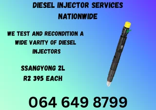 Ssangyong 2l Diesel Injectors For Sale Or Recon Your Own Copper Washers Included