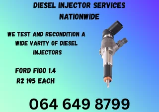 Ford Figo 1.4 Diesel Injectors With Washers For Sale On Exchange Or Recon Your Own Washers Included