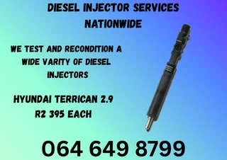 Hyundai Terrican 2.9 Diesel Injectors With Washers For Sale On Exchange