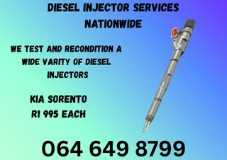 Kia Sorento Diesel Injectors With Washers For Sale Or Recon Your Own
