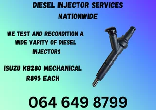 We Can Recon Your Isuzu Kb280 Mechanical Diesel Injectors
