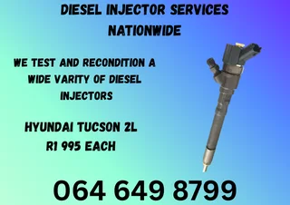 Hyundai Tucson 2l Diesel Injectors For Sale 6 Months Warranty Included