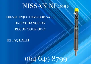 Nissan Np200 Diesel Injectors For Sale Or Recon Your Own