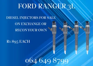 Ford Ranger 3l Diesel Injectors For Sale