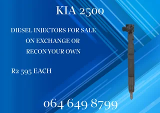 Kia 2700 Diesel Injectors For Sale Copper Washers And 6 Months Warranty Included