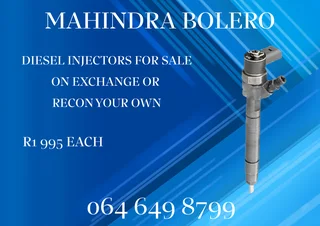 Mahindra Bolero Diesel Injectors With Washers For Sale On Exchange