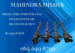 Mahindra Mhawk Diesel Injectors With Washers For Sale Or Recon Your Own