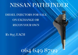 Nissan Pathfinder Diesel Injectors For Sale Or Recon Your Own