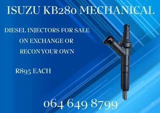 We Can Recon Your Isuzu Kb280 Mechanical Diesel Injectors