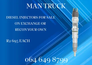 Man Truck Diesel Injectors For Sale On Exchange Or Recon Your Own
