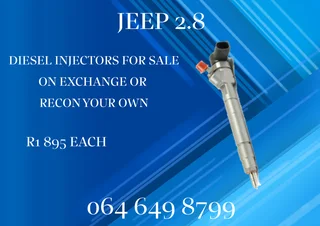 Jeep 2.8 Diesel Injectors For Sale On Exchange Or Recon Your Own Copper Washers Included