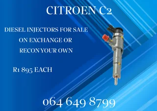 Citroen C2 Diesel Injectors For Sale On Exchange
