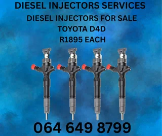 Toyota D4d Diesel Injectors For Sale On Exchange Or Recon Your Own