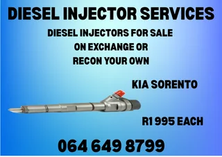 We Can Recon Your Kia Sorento Diesel Injectors