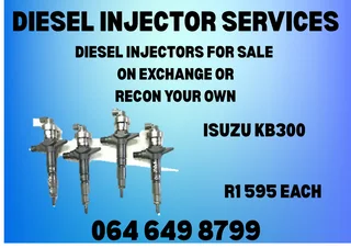 We Can Recon Your Isuzu Kb300 Diesel Injectors Copper Washers Included