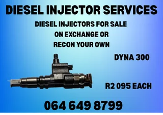 Dyna 300 Diesel Injectors For Sale On Exchange Or Recon Your Own 6 Months Warranty Included