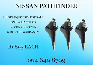 Nissan Pathfinder Diesel Injectors For Sale Or Recon Your Own Copper Washers Included